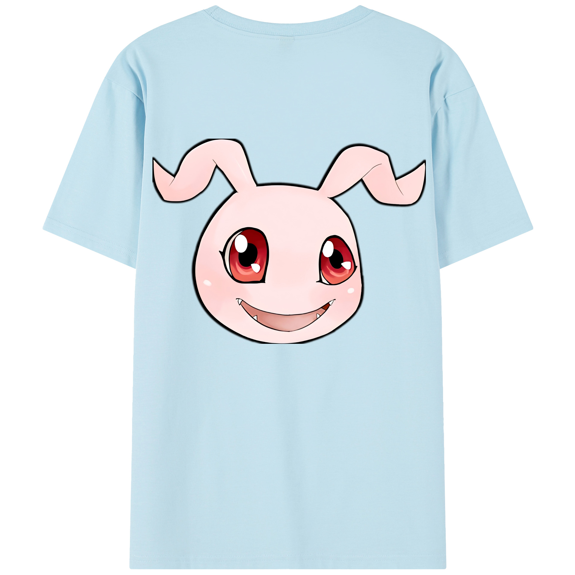 （画像用） Digimon デジタルモンスター/デジモン 綿100％半袖Tシャツ（背面プリント）